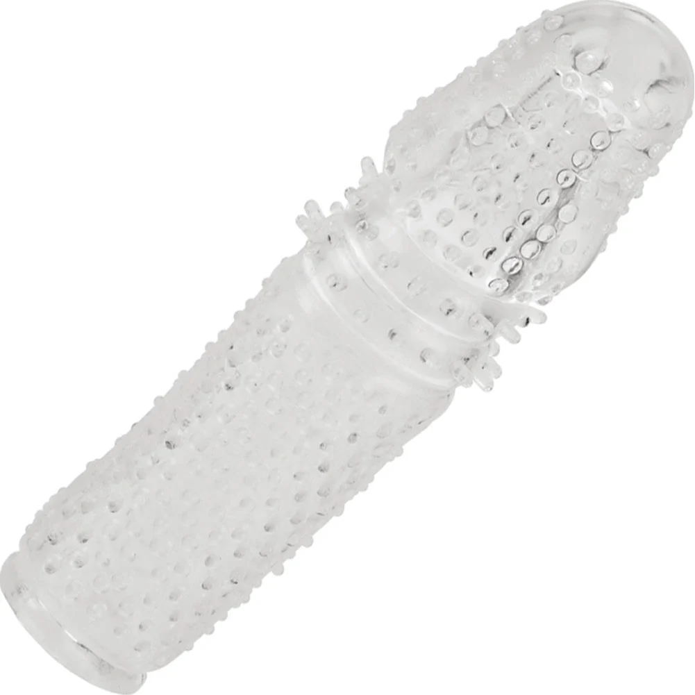 0.75" Extra Length Senso Penis Extension, 5.5", Clear