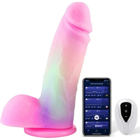 10.24 Inch Remote Control Vibrating Realistic Suction Cup Dildos