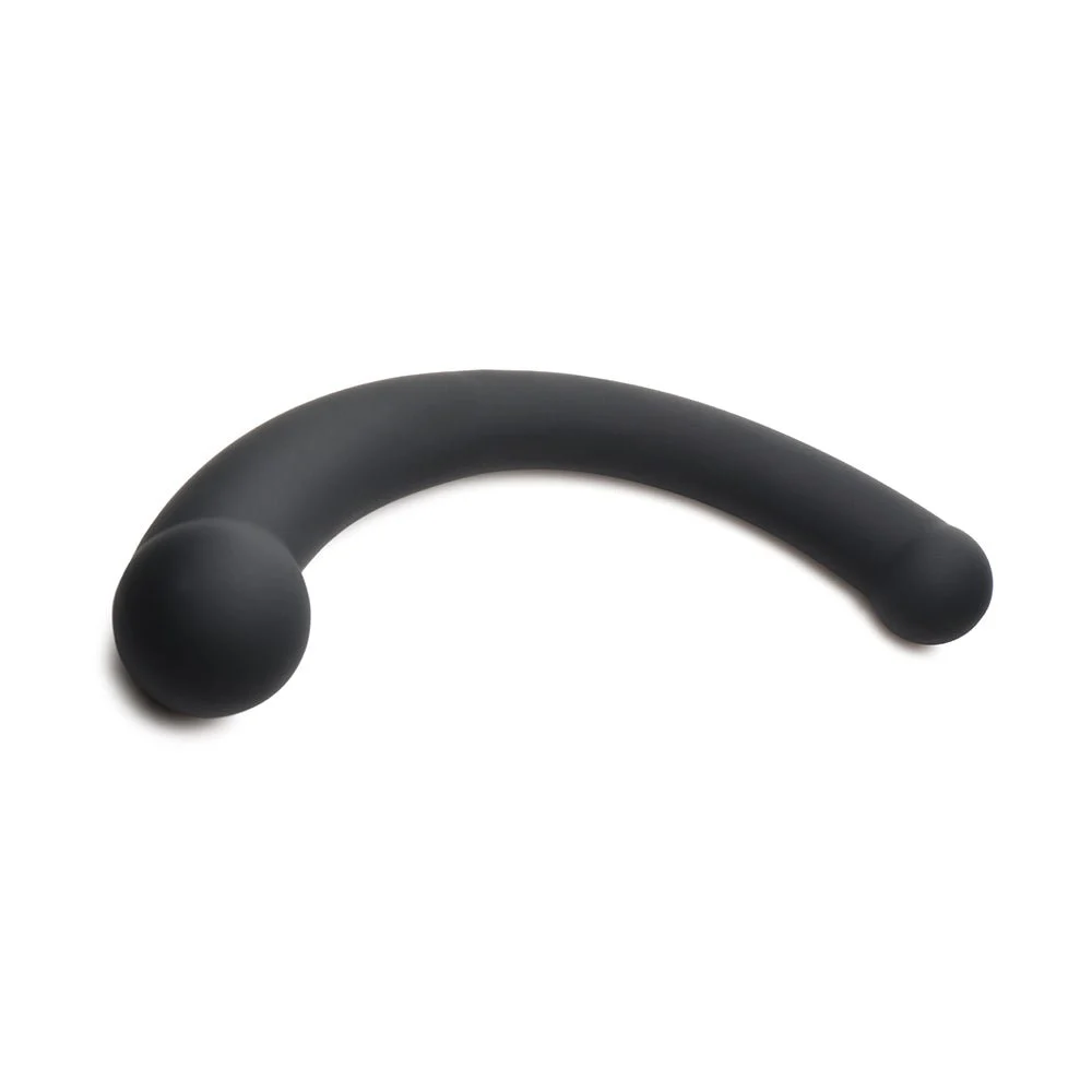 10x Vibra-crescent Vibrating Silicone Dual-ended Dildo