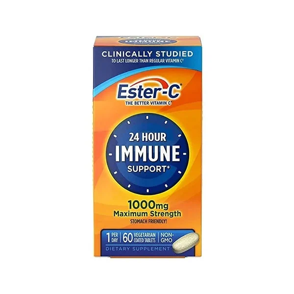 24 Hour Immune Support 1000mg 60 Tablets