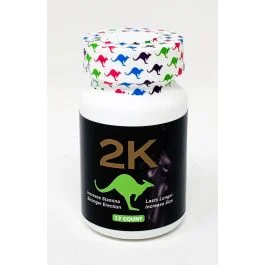 2K Kangaroo Green Male Enhancement Pills 12 Count Strong Formula