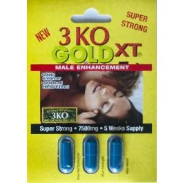 3 KO Blue XP 8400mg 3 pills Pack Male Sexual Enhancer