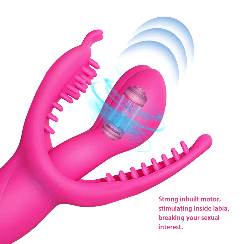 3 Point Stimulator Rabbit Vibrator for Women