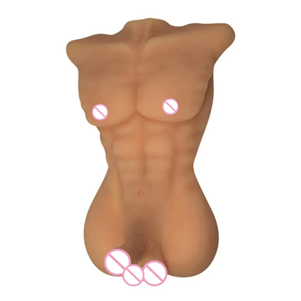 3D Realistic Half Male Sex Doll
