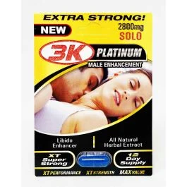 3K Blue Solo 2800mg Male Sexual Enhancement Pill