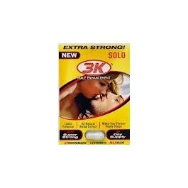 3K White Solo Extra Strong Male Sexual Enhancement Pill