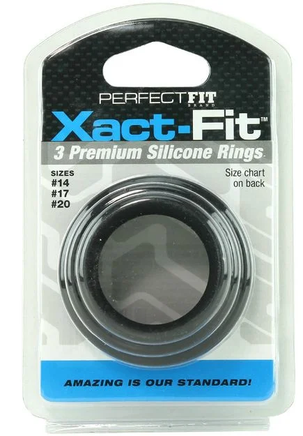 3PK Xact-Fit Premium Silicone (#14-17-20)