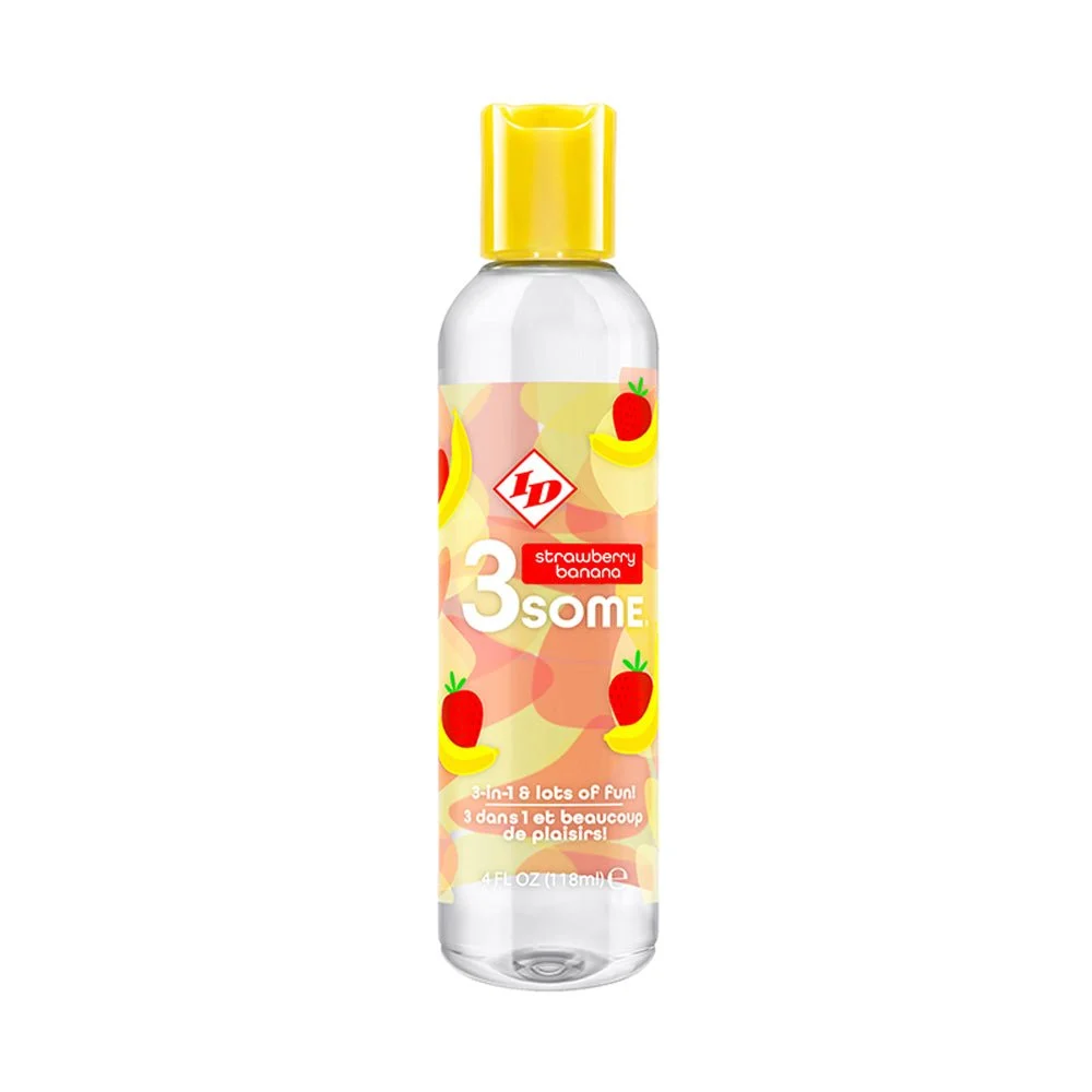 3some 3-in-1 Lubricant - 4 Fl. Oz.