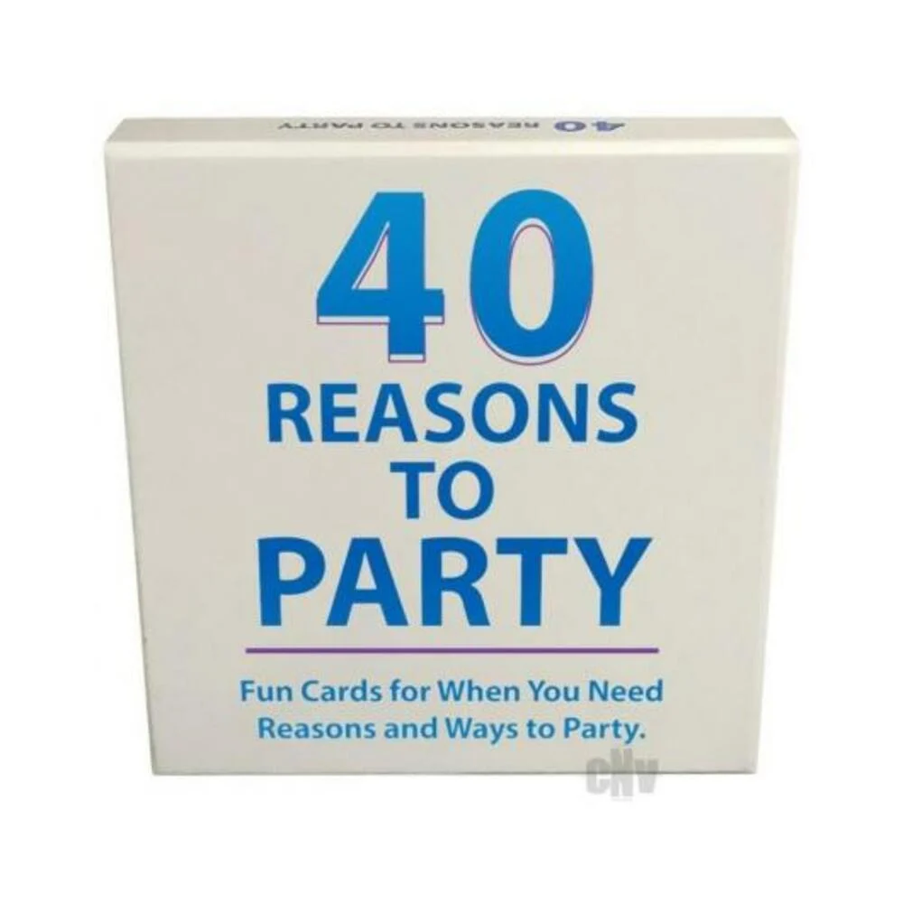 40 Reasons To Party