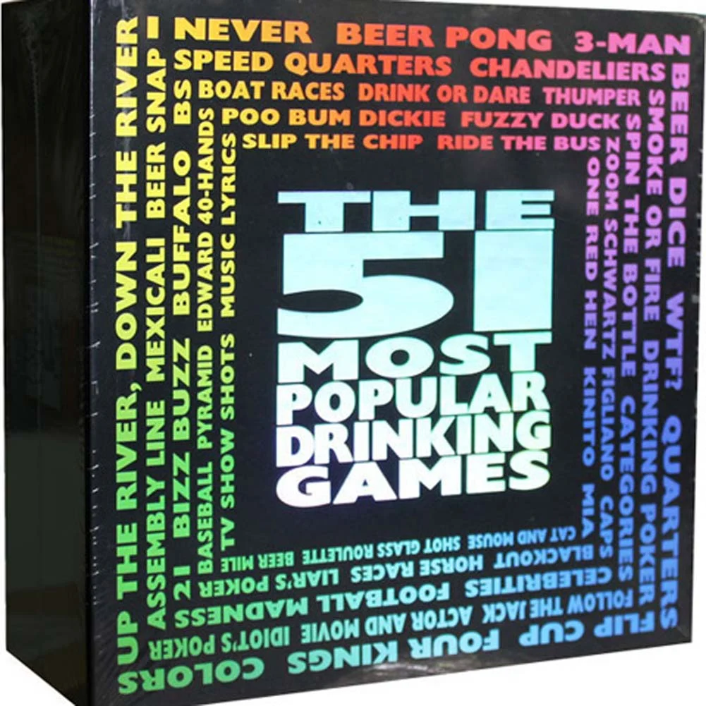 51 Most Popular Drinking Games