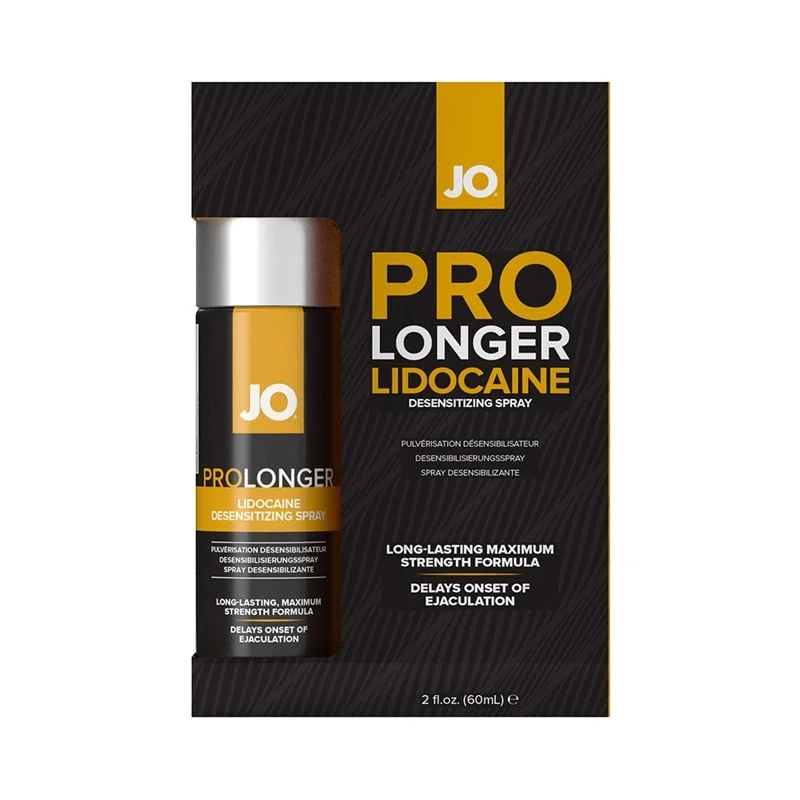 System Jo Prolonger Lidocaine Desensitizing Spray 2 oz. – Extended Pleasure & Delay Spray