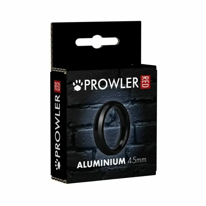 Simply Pleasure Ltd Prowler RED Aluminum Black 45mm Ring for Enhanced Sexual Experience