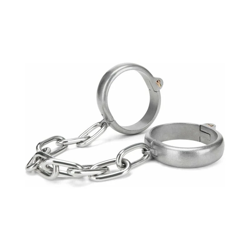 Simply Pleasure Ltd Prowler RED Heavy Duty Hand Cuffs – Secure Stainless Steel Bondage Restraints