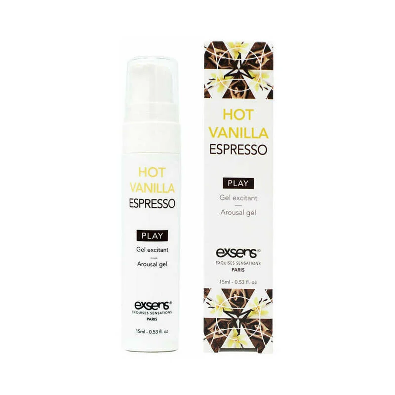 Laboratorie Kemesys Exsens Arousal Gel Vanilla Espresso 0.5 oz. – Intense Cooling & Libido Enhancement