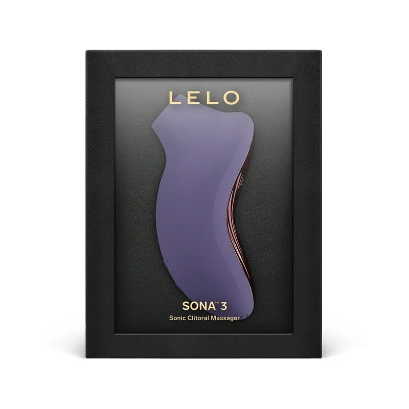 Lelo SONA 3 Clitoral Stimulator Purple with Sonic Wave Technology