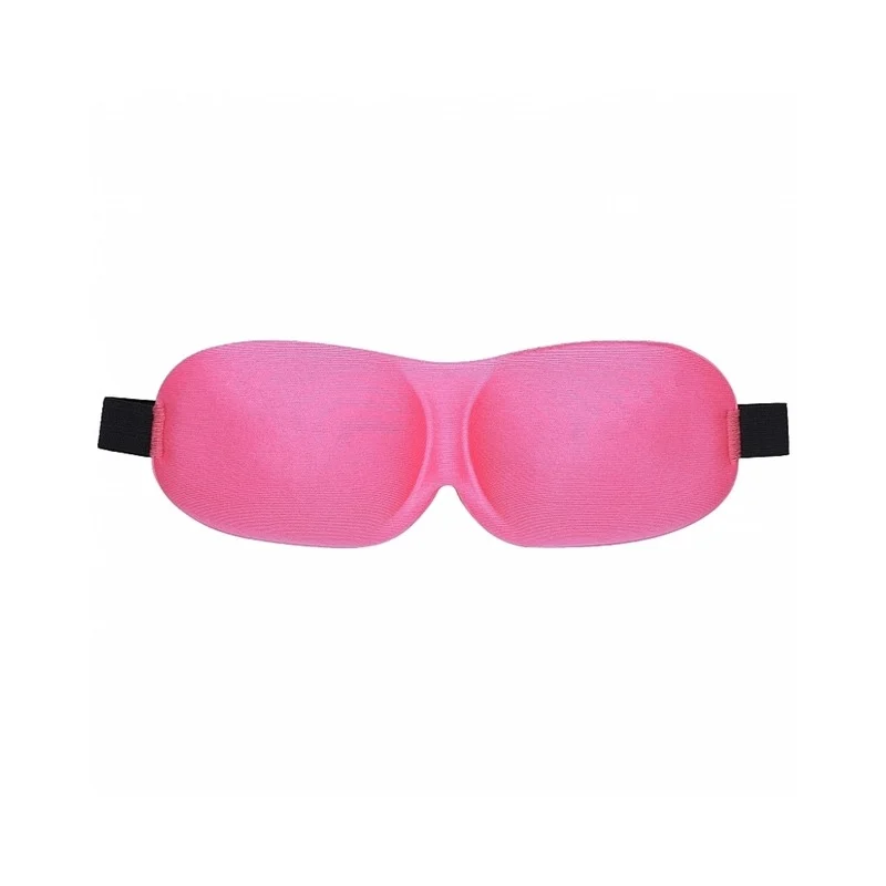 Shots America LLC Ouch! 3D Mask Pink – Sensory Blindfold for Intimate Play and Exploration