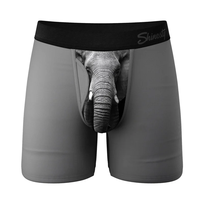 Shinesty The Junk In The Trunk Elephant Ball Hammock Pouch Underwear with Fly, Small