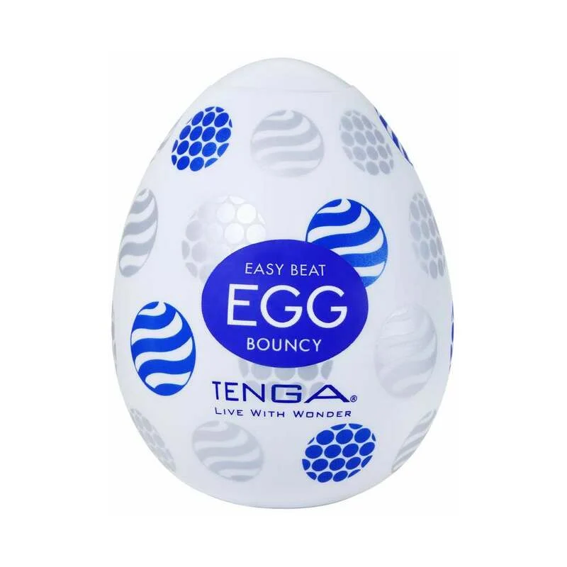 TENGA Egg Bouncy – Compact Bumpy Inner Texture for Unique Pleasure