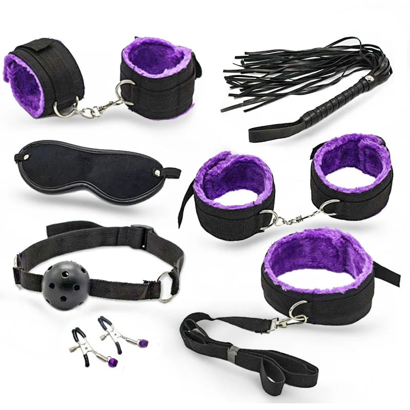 7 Pcs Sex Bondage Restraint Set