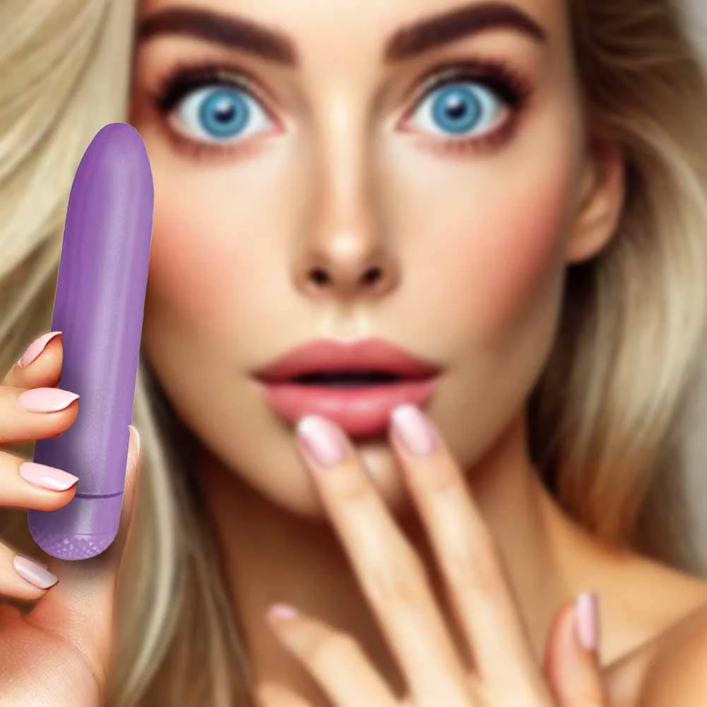 Velvet Kiss iScream Intimate Massager, 5.5", Purple
