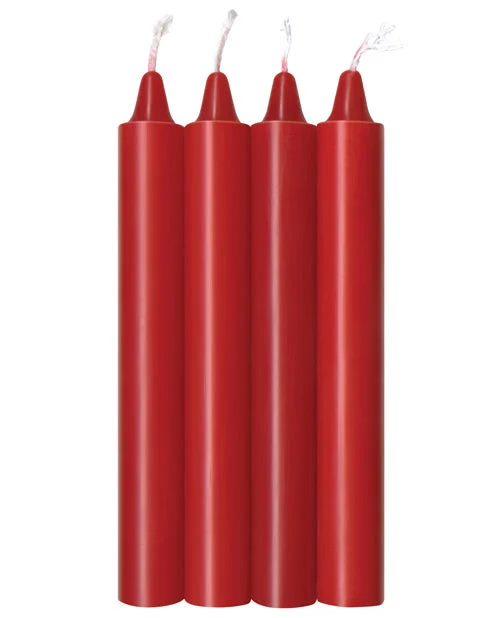 The 9's Make Me Melt Sensual Warm Drip Candles - Pack of 4