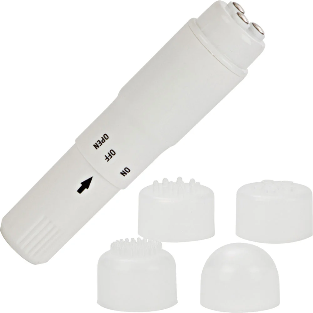 CalExotics Compact WaterPro Mini Vibrator, 4", White