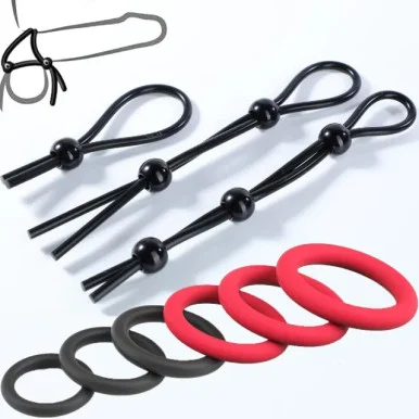 9pc Silicone Penis Ring Set