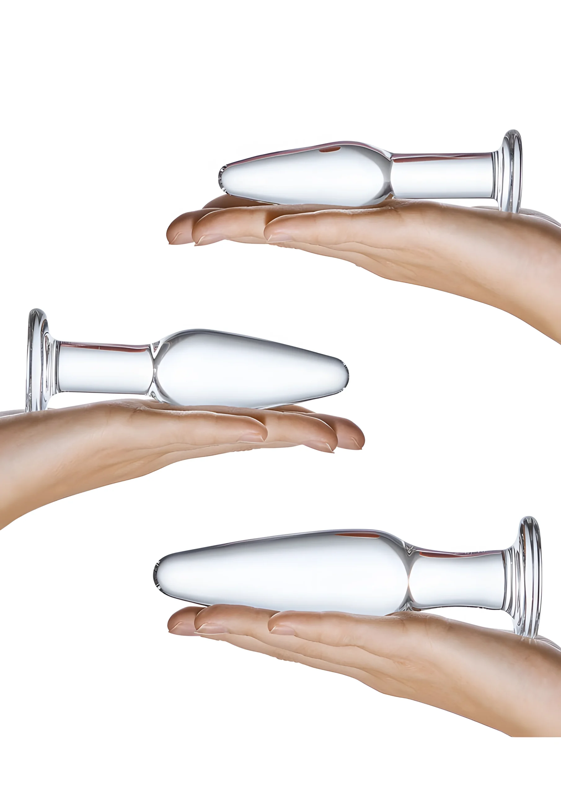 3 Piece Glass Anal Training Set