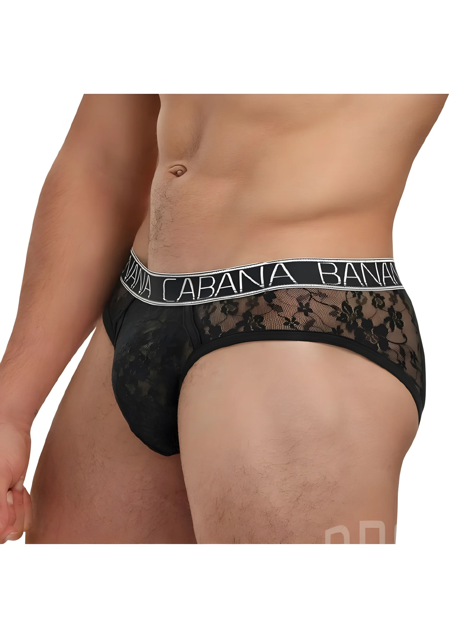 Banana Cabana Lace Nights Low Rise Briefs Small Medium