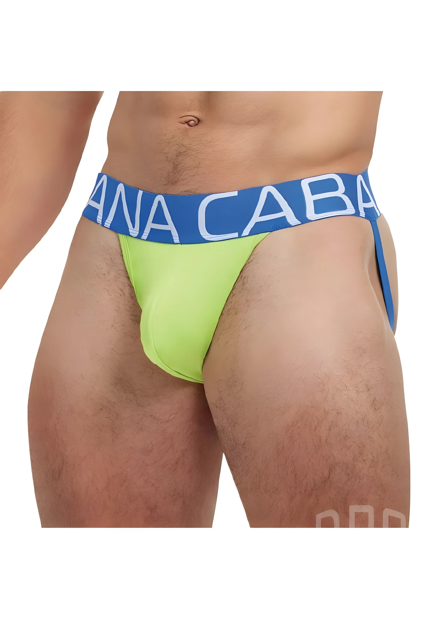 Banana Cabana Neon Performance Jock Medium Large Green