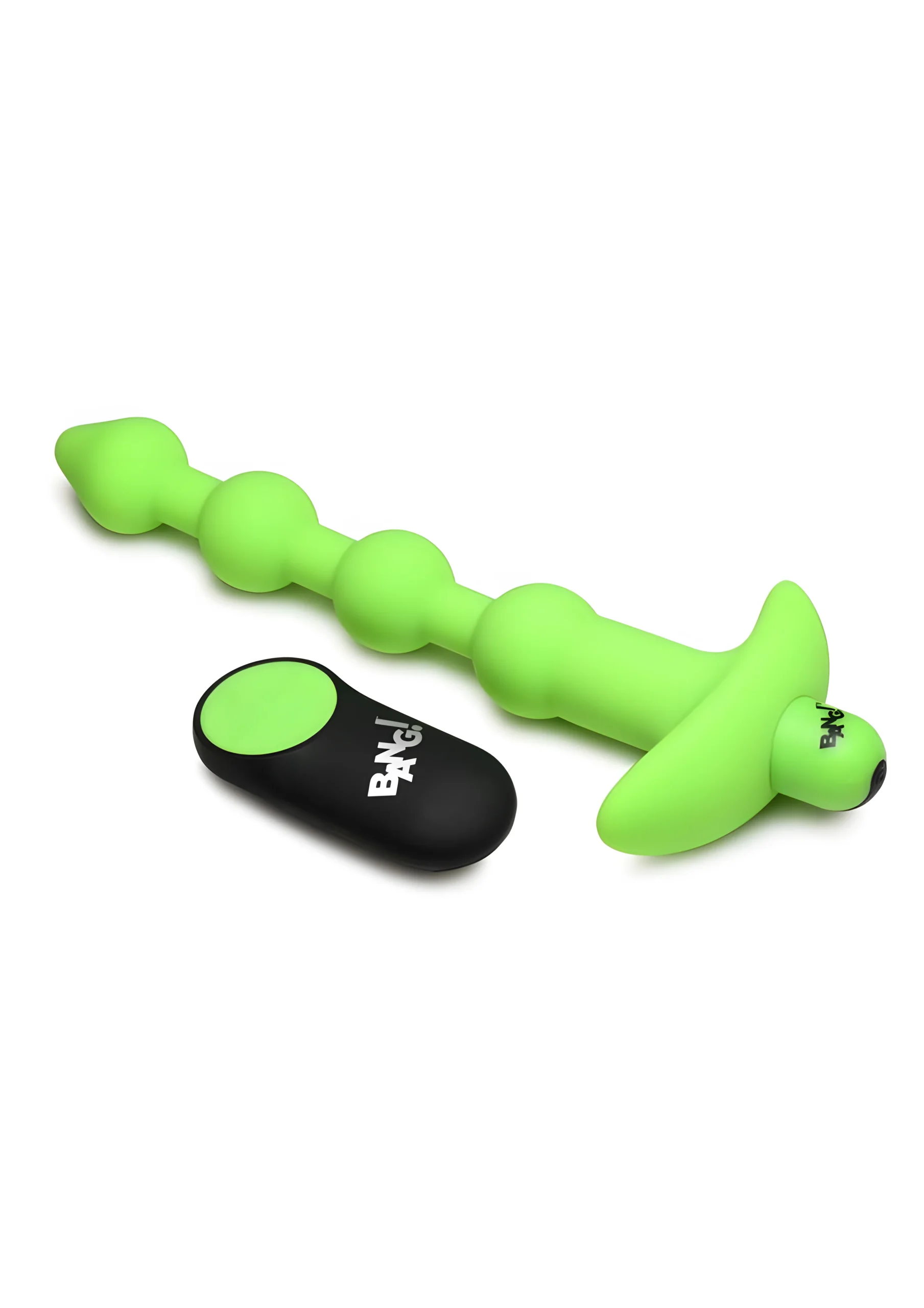 28X Glow In The Dark Anal Beads With Remote
