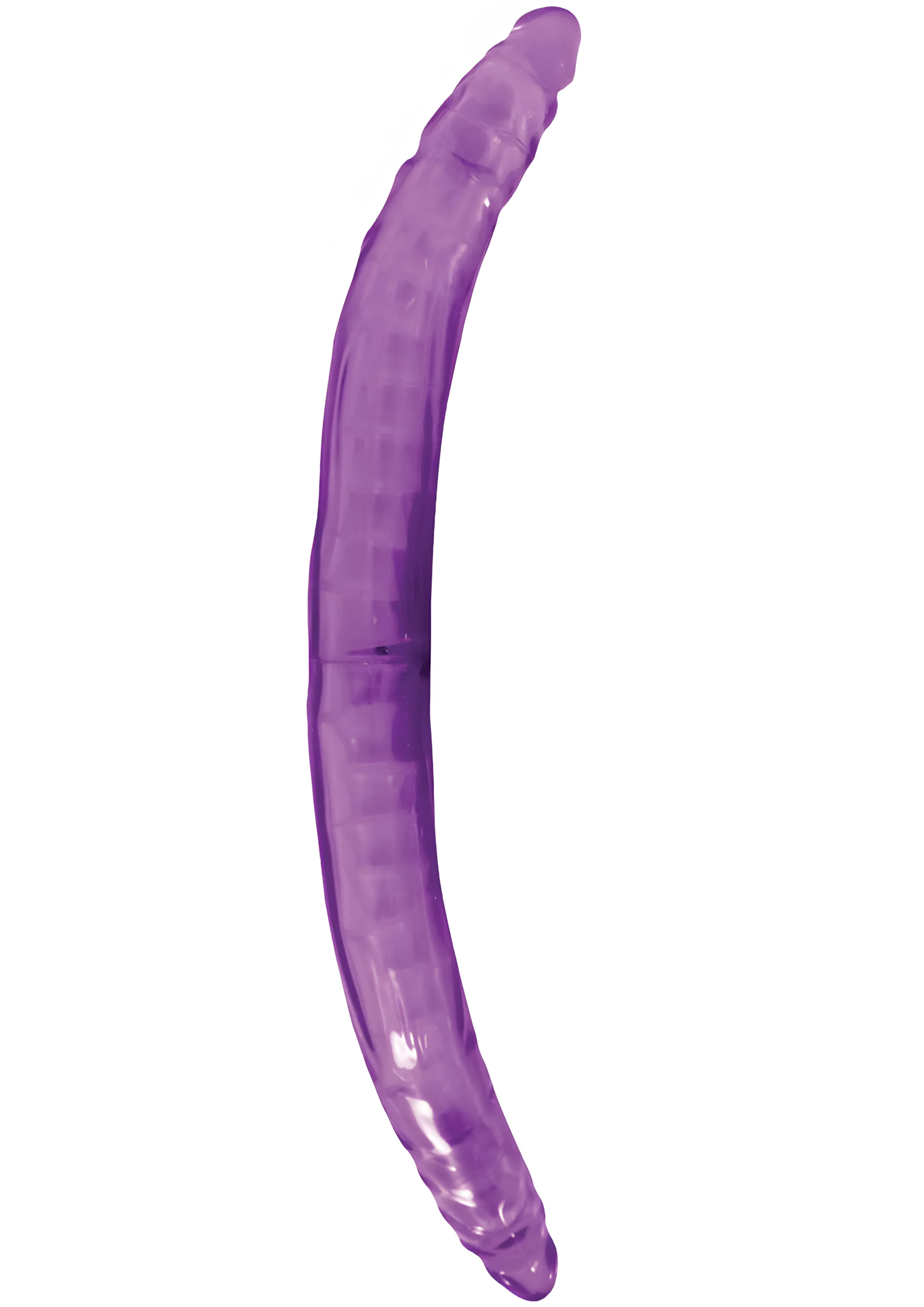 Bendable Vibrating Double Dong Lavender