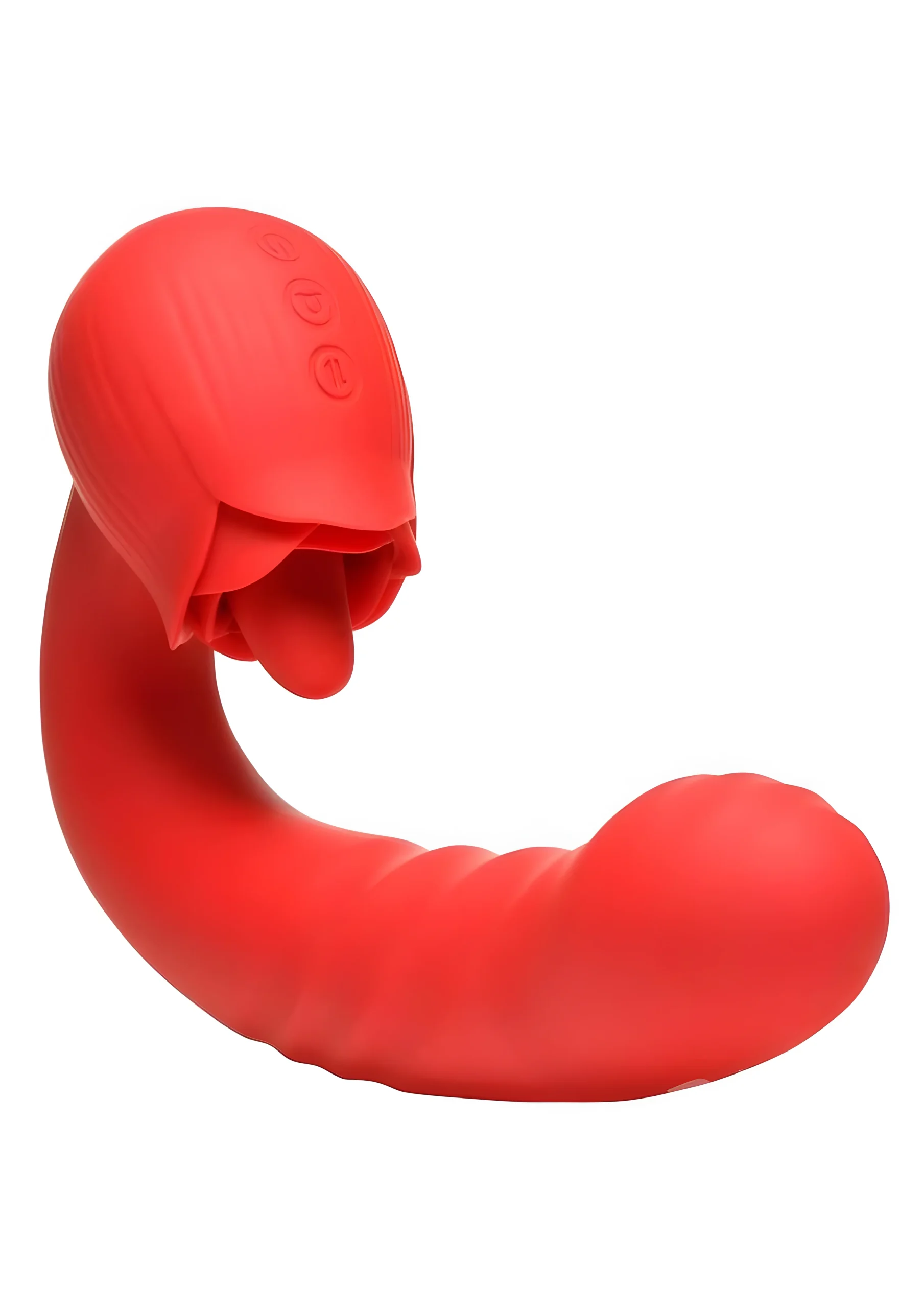 Bloom Thrusting Licking Rose Vibrator