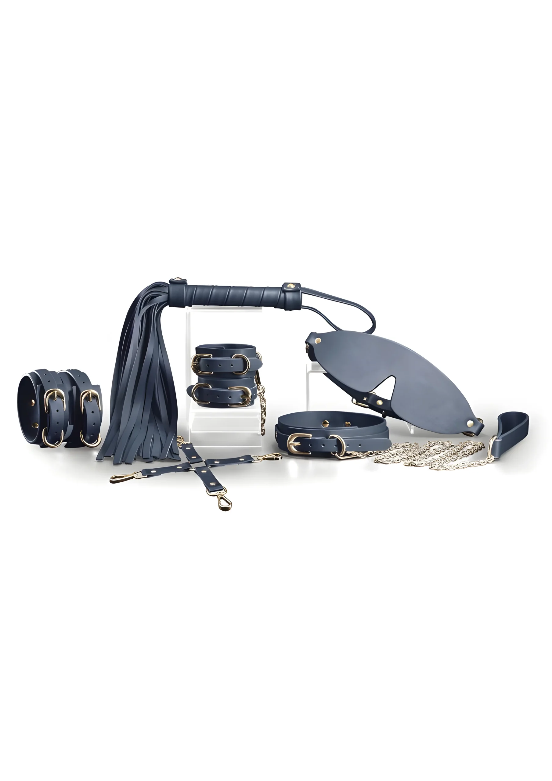 Bondage Couture Six Piece Kit Blue