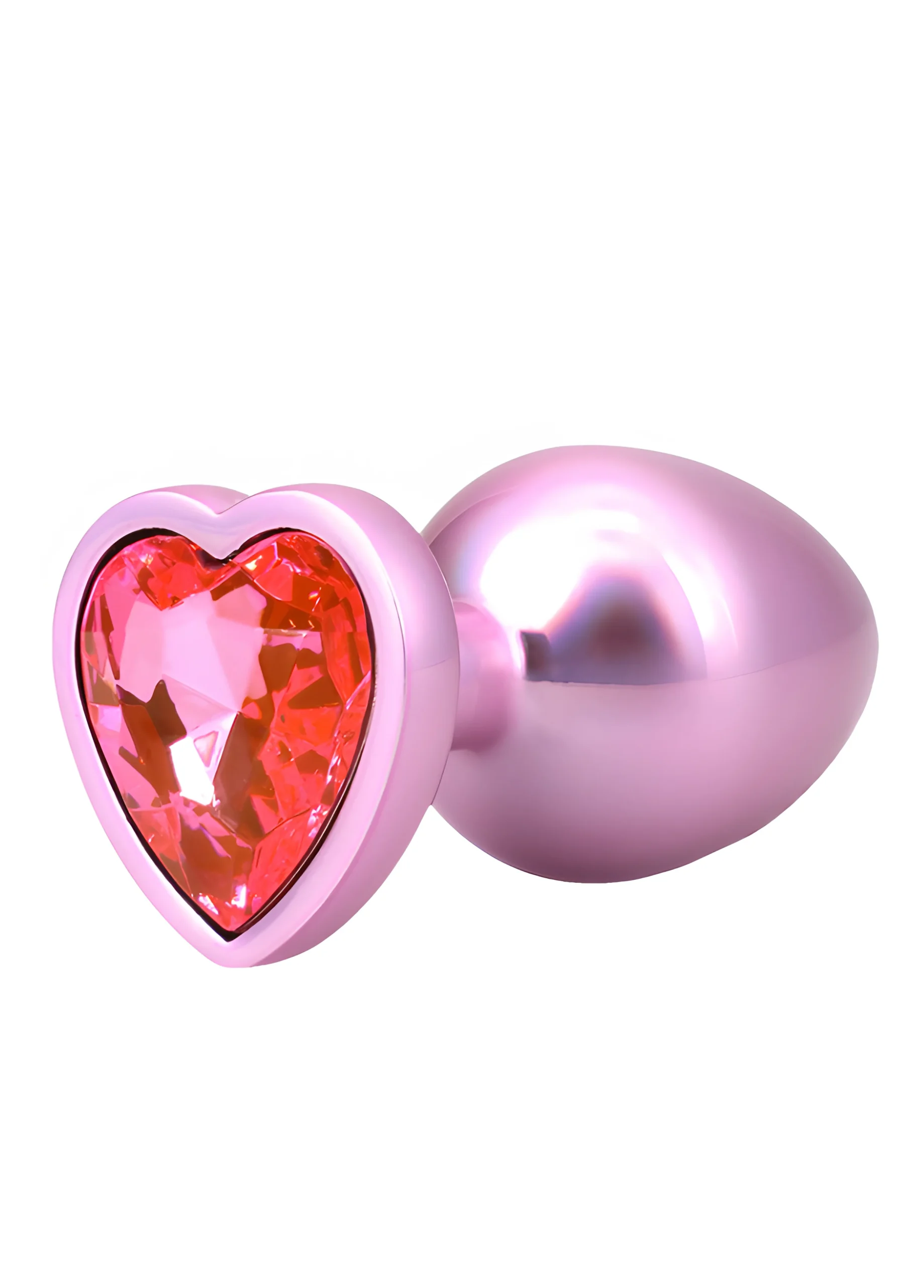 Booty Bling Heart Plug Large Pink