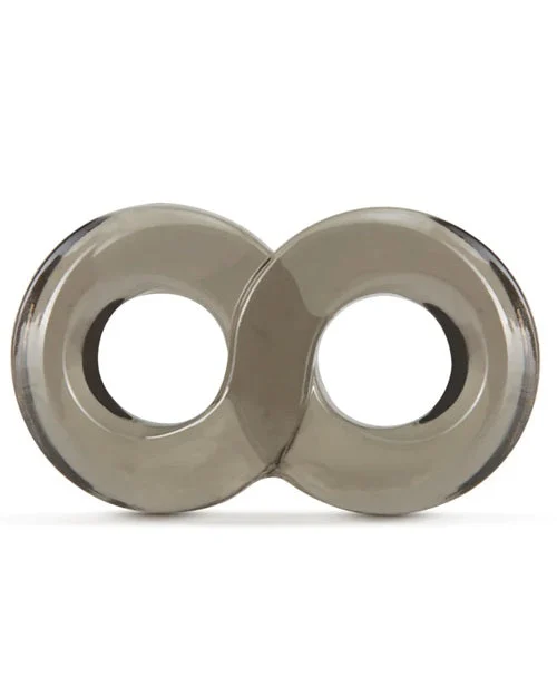 Stay Hard Cock Ring and Ball Strap - Black