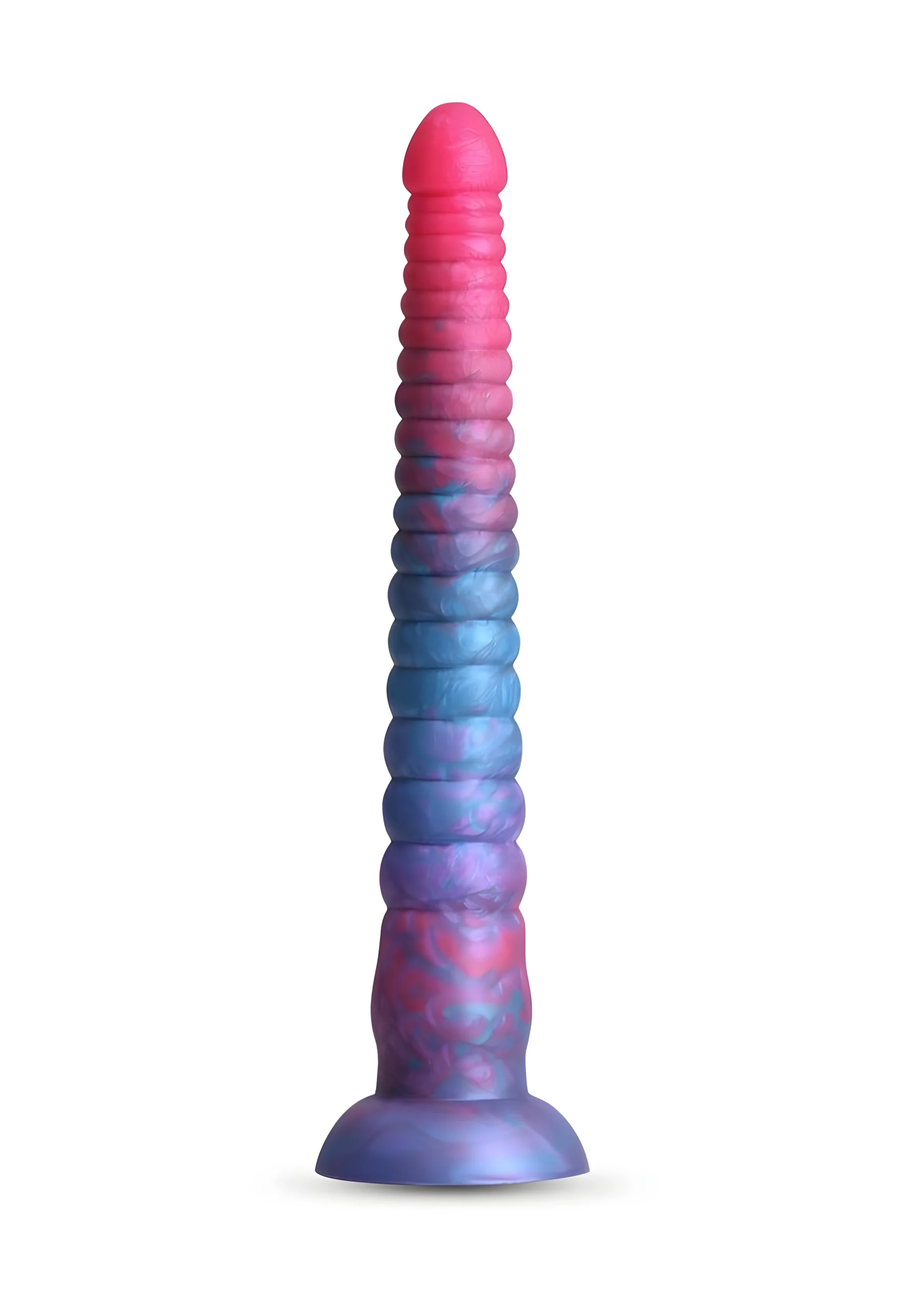 Colours Stacked 12 Inch Pink Dildo