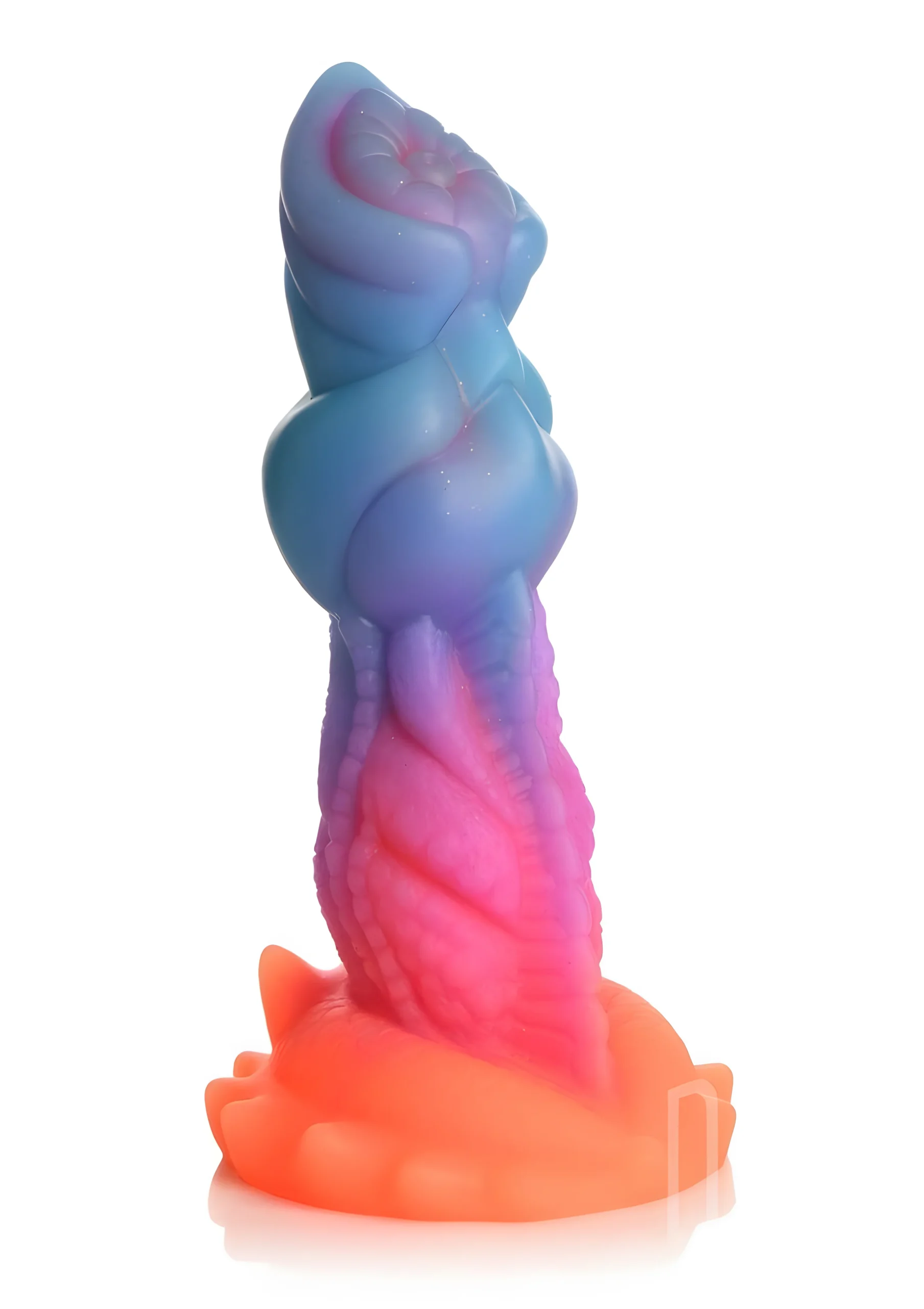 Aqua Cock Glow In The Dark Silicone Dildo