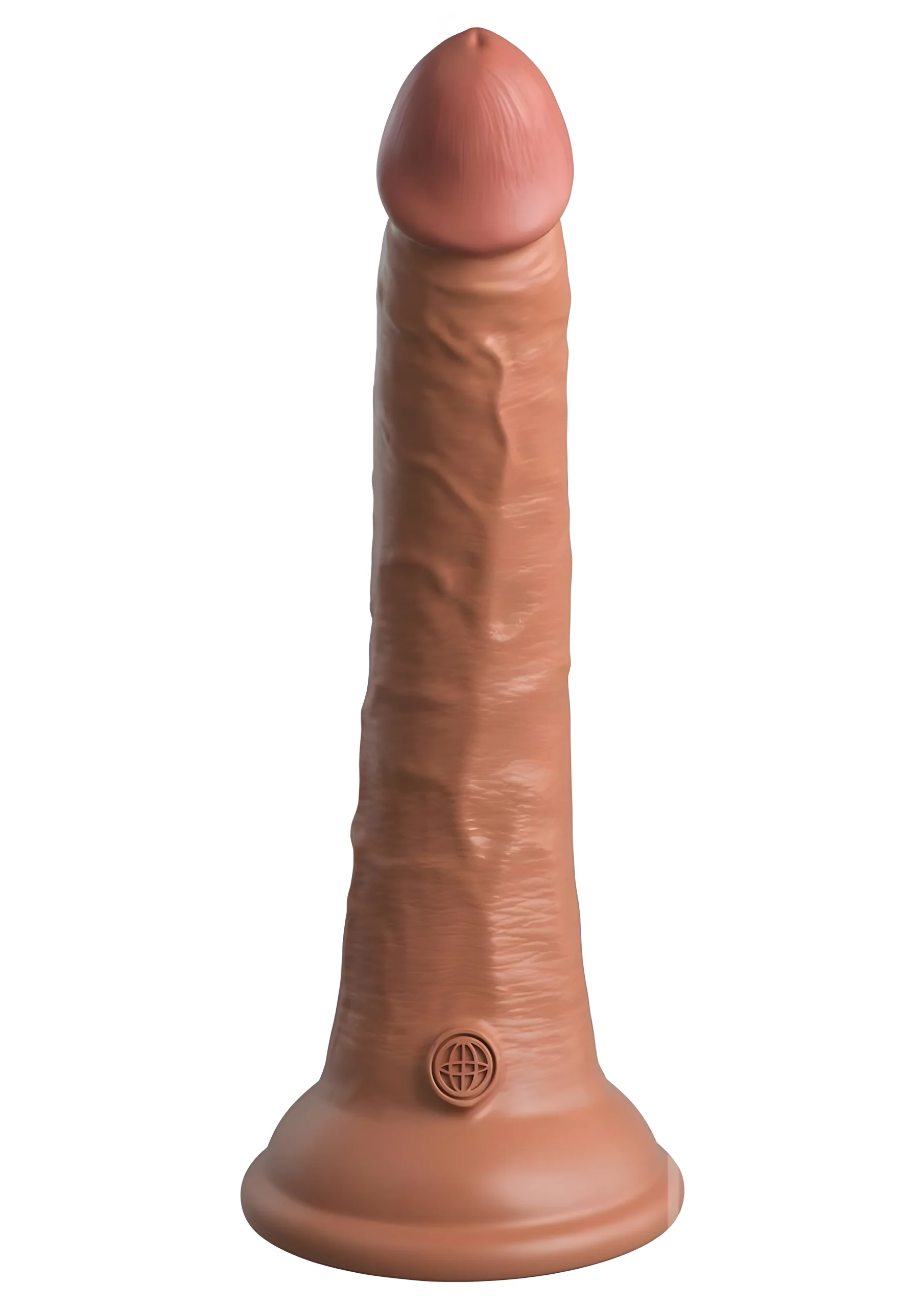 7 Inch Silicone Dual Density Cock