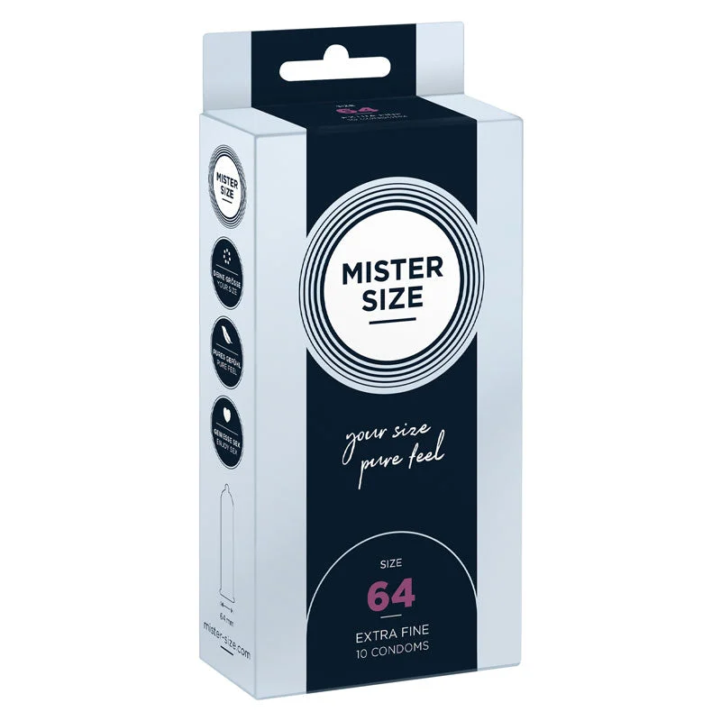 Mister Size 64mm 10 Pack