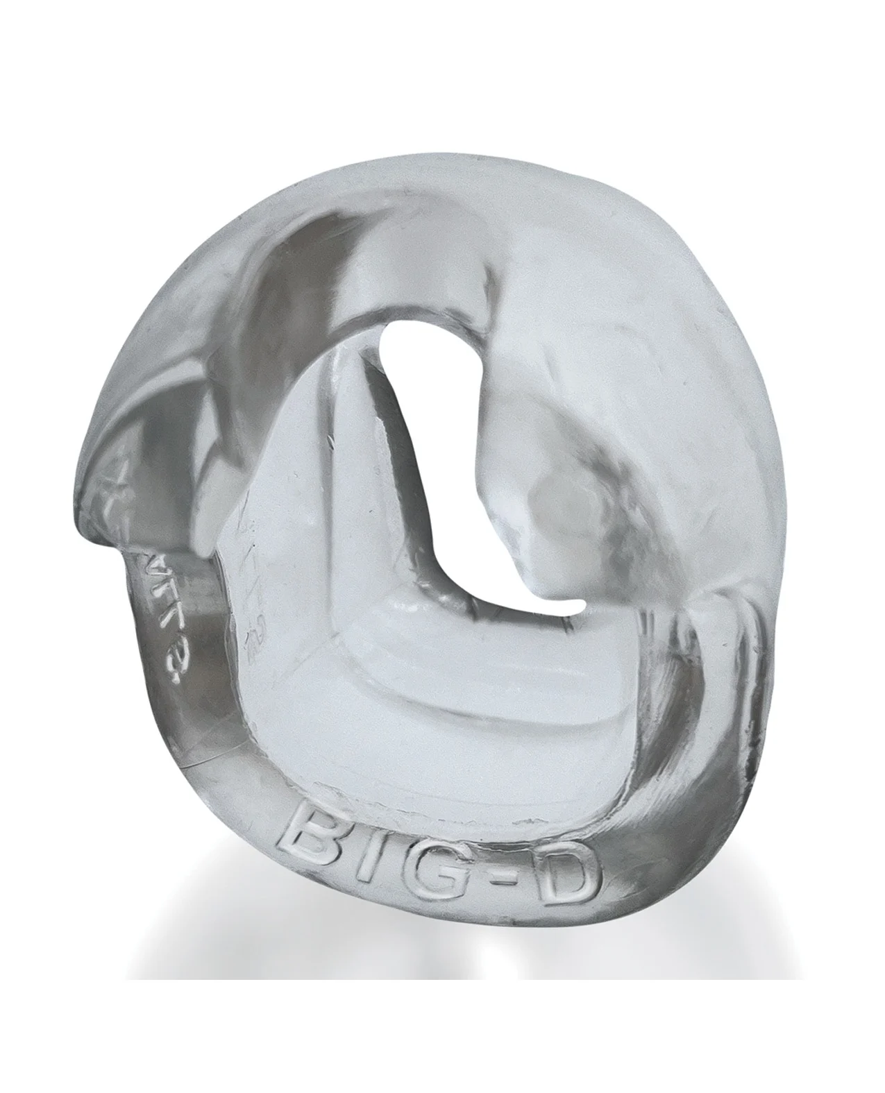 Oxballs Big D Cockring – Clear, Flexible and Enhances Size and Comfort