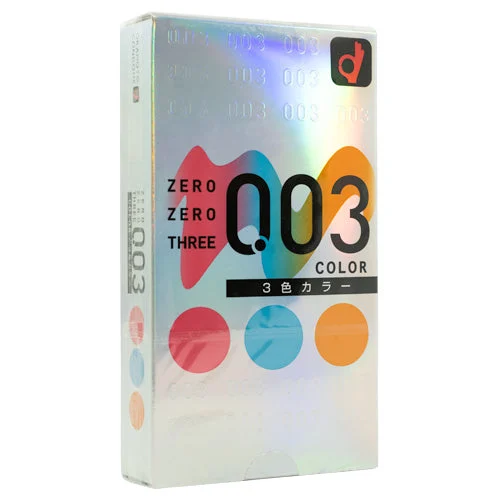 Okamoto 003 Color 12 Pack