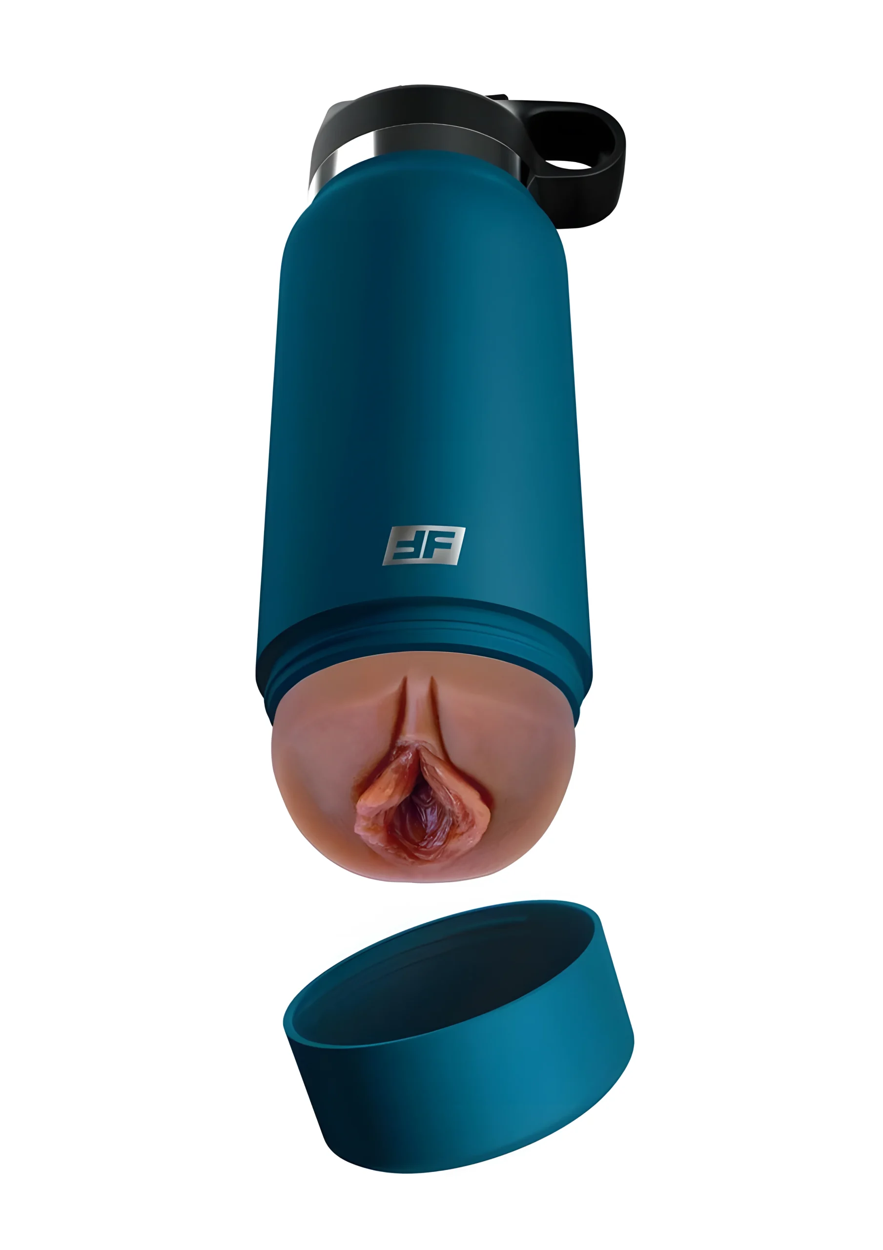 Blue Fuck Flask Private Pleaser Brown Stroker