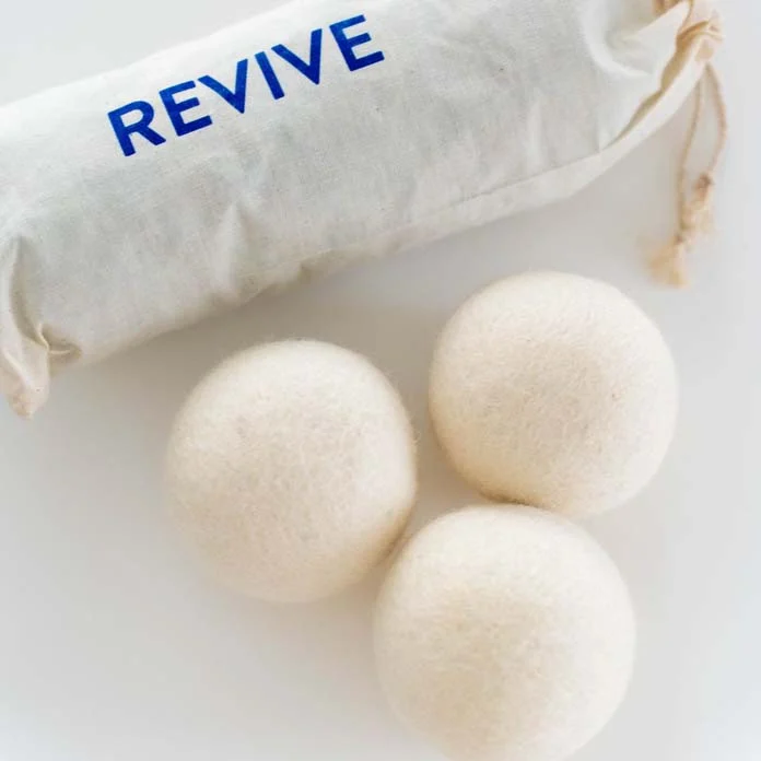 Natural Wool Dryer Balls New Zealand Wool (3 Pack)