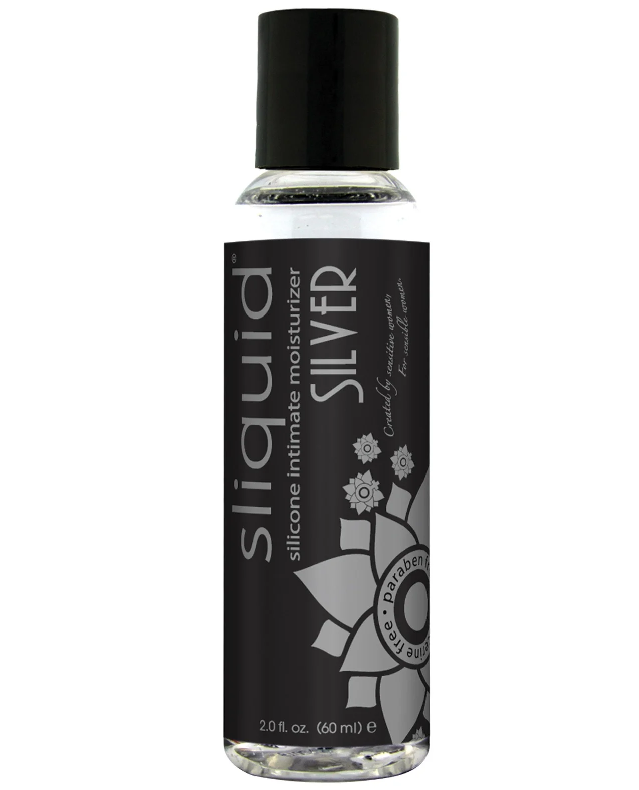Sliquid Naturals Silver 2 oz Silicone Lubricant for Sensitive Skin