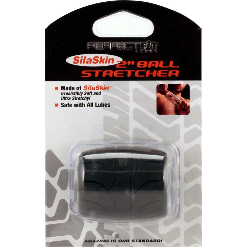Perfect Fit SilaSkin Ball Stretcher, 2", Black