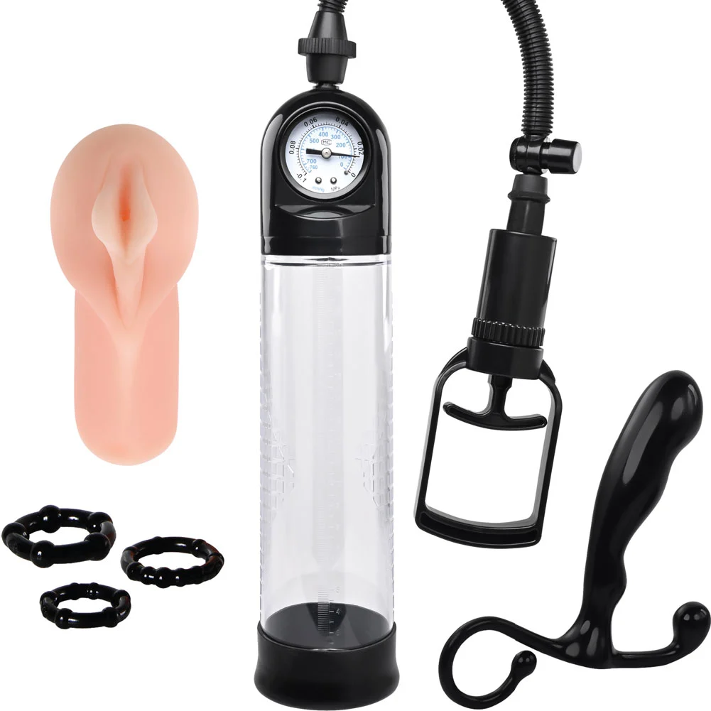 Adam and Eve Adams Pleasure Kit For Him 6-Piece, Set