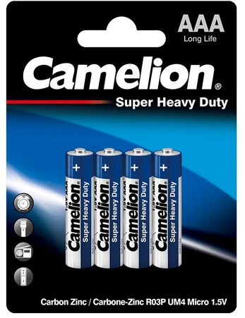 AAA BATTERIES CAMELION