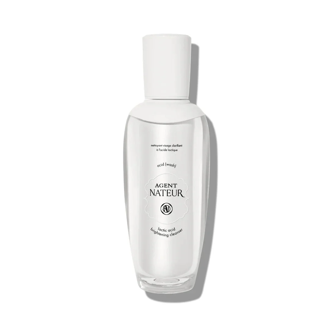 Acid (wash) lactic acid skin brightening cleanser