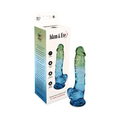 Adam & Eve 8.5" Seaside Dreams Ombre-Colored Dong